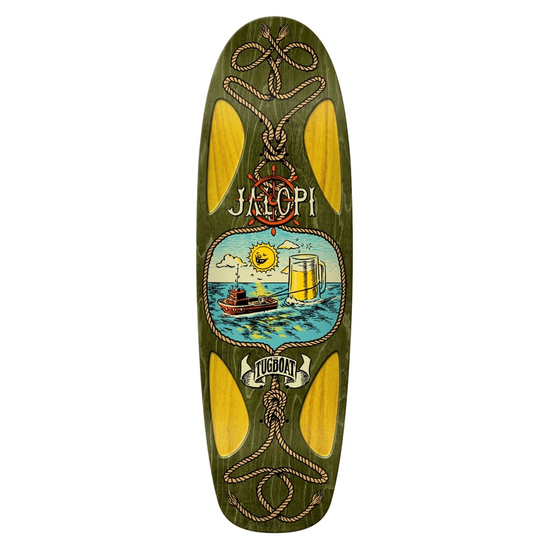 Anti-Hero Jalopi Tugboat 9.8″ Skateboard Deck