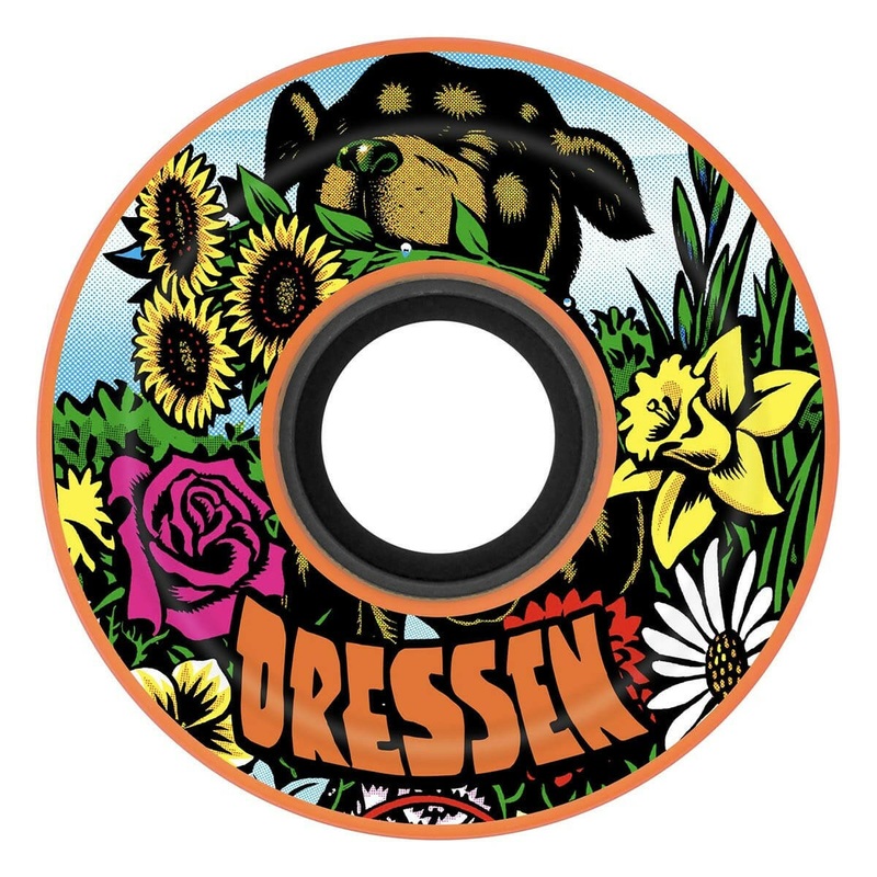 Slime Balls – Eric Dressen Pup Reissue OG Slime Orange 60MM 78A Skateboard Wheels