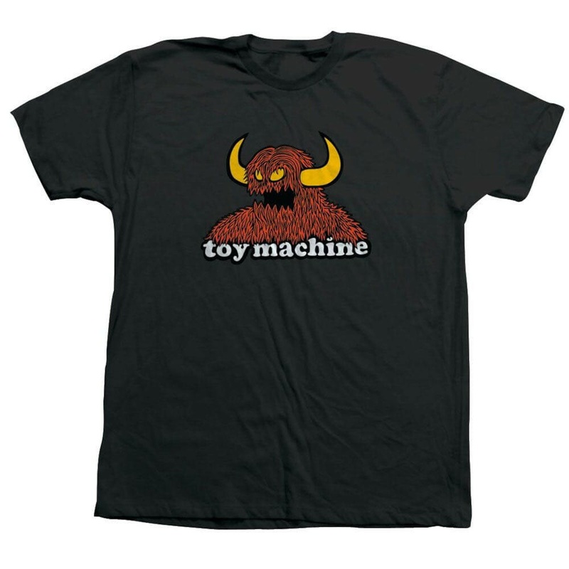 Toy Machine – Furry Monster Mens Tee Black S