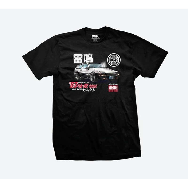 DGK Tee Tuner Black Large
