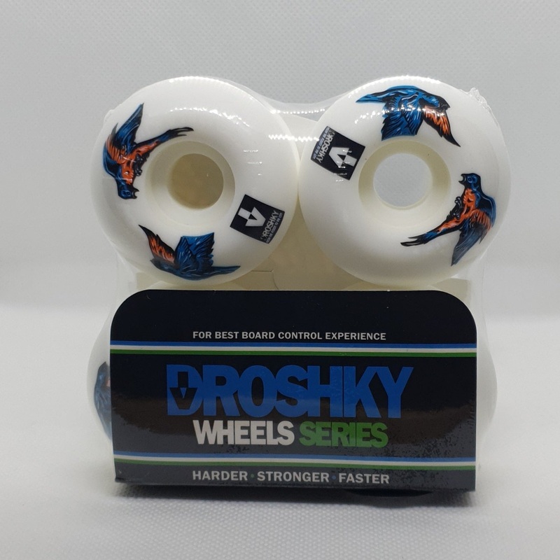 Droshky – 52MM 101A Swallow Fight Teal Skateboard Wheels