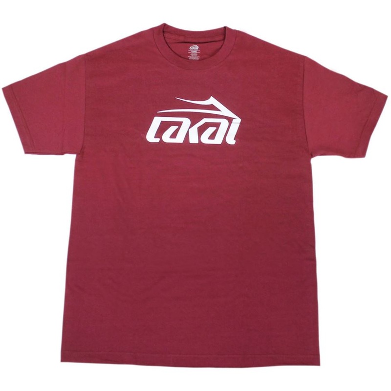 Lakai Tee Basic Burgundy Small