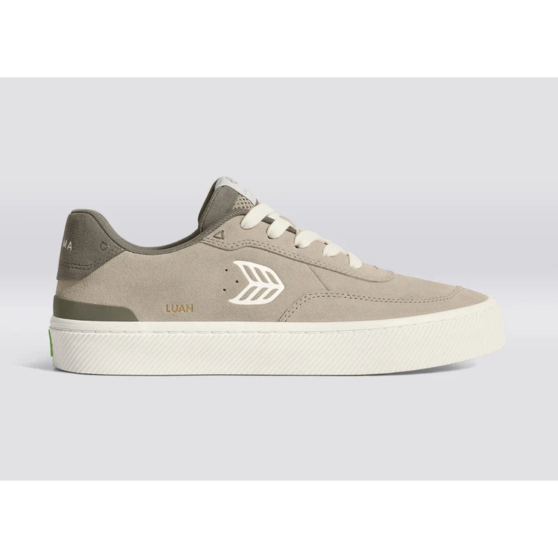 Cariuma LUAN PRO Plaza  Skate Shoe – Taupe Suede US 10