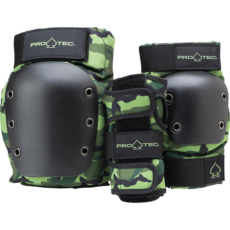 PRO-TEC JUNIOR 3 PACK PAD KIT CAMO YM