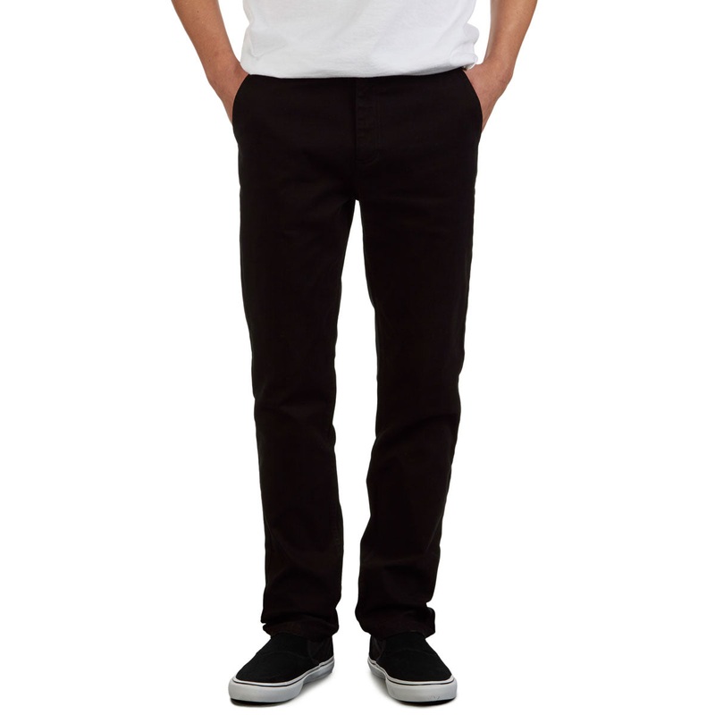 CCS Slim Stretch Chino Pants – Black 28 28
