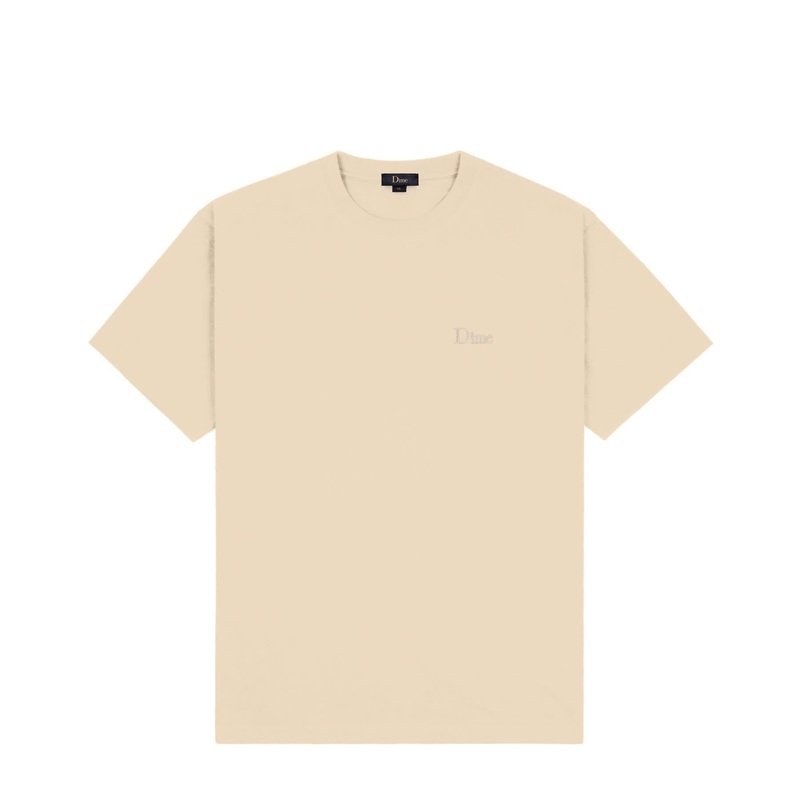 Classic Small Logo T-Shirt – Fog S