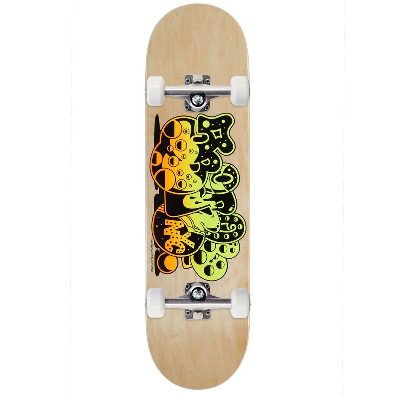 5Boro x SP-One Bubble Skateboard Complete – Natural Veneer – 8.25″
