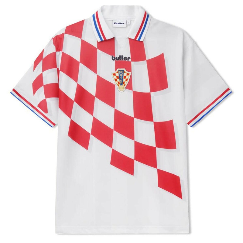 Butter Goods – Flag Jersey White S