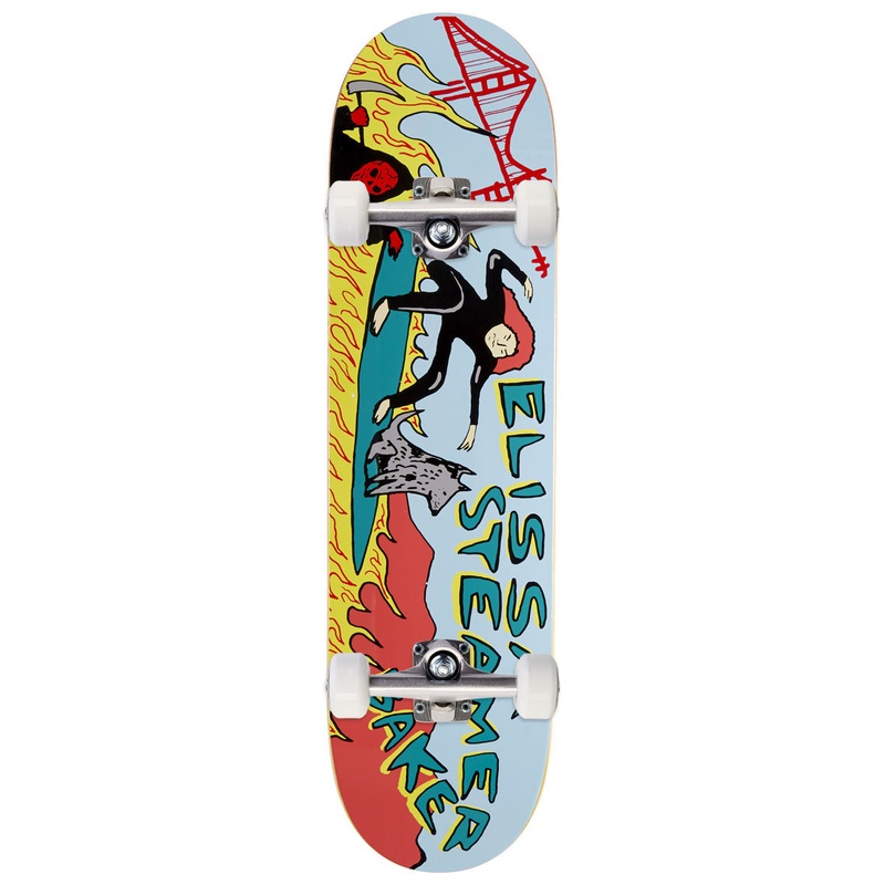 Baker Elissa Steamer Rippin Ranman Skateboard Complete – 8.25″