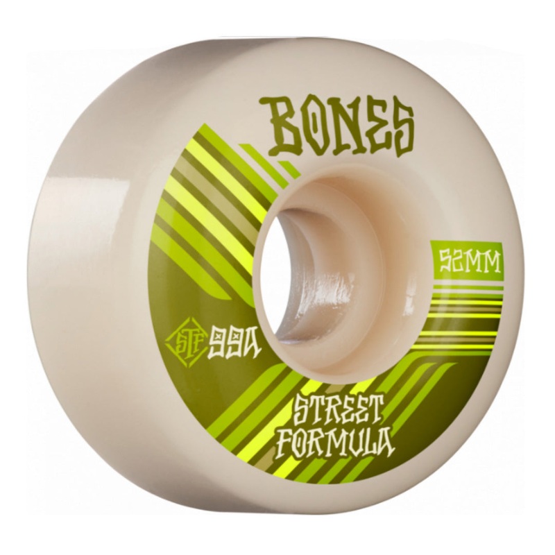 Bones – 52MM 99A Retros V4 Wide STF Skateboard Wheels