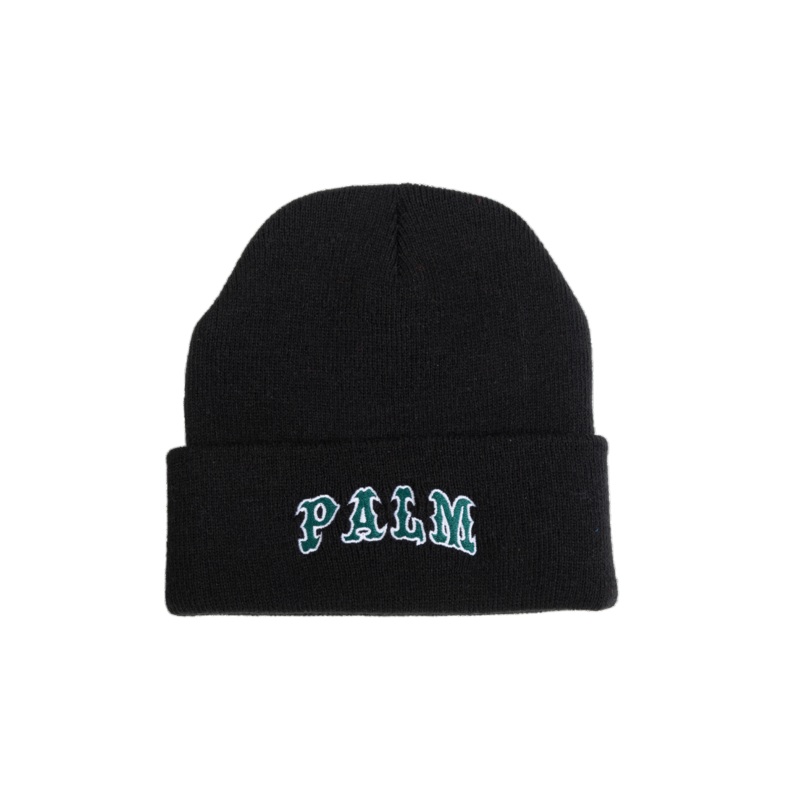 League Cuffed Classic Beanie – Black/Green