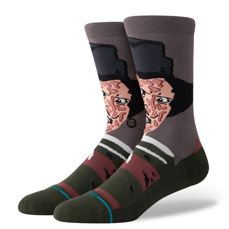 “Legends Of Horror” Freddy Crew Socks – Black S (3-5.5)