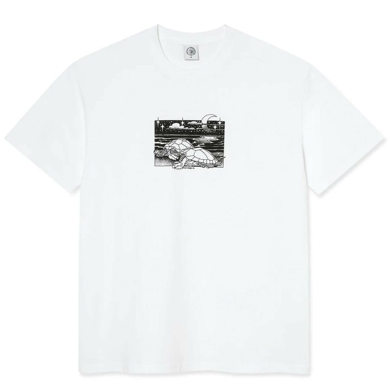 Polar – Turtle Town Tee White S