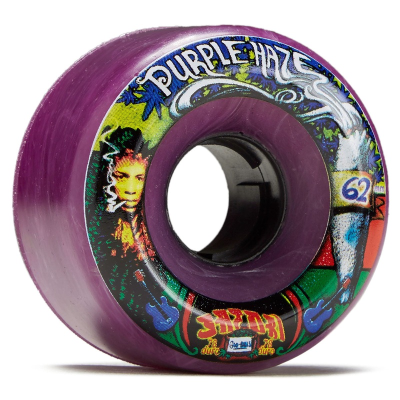 Satori Movement Purple Haze 78a Skateboard Wheels – 62mm