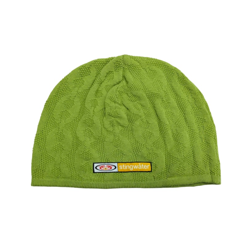 Moses Chain Beanie – Lime Green