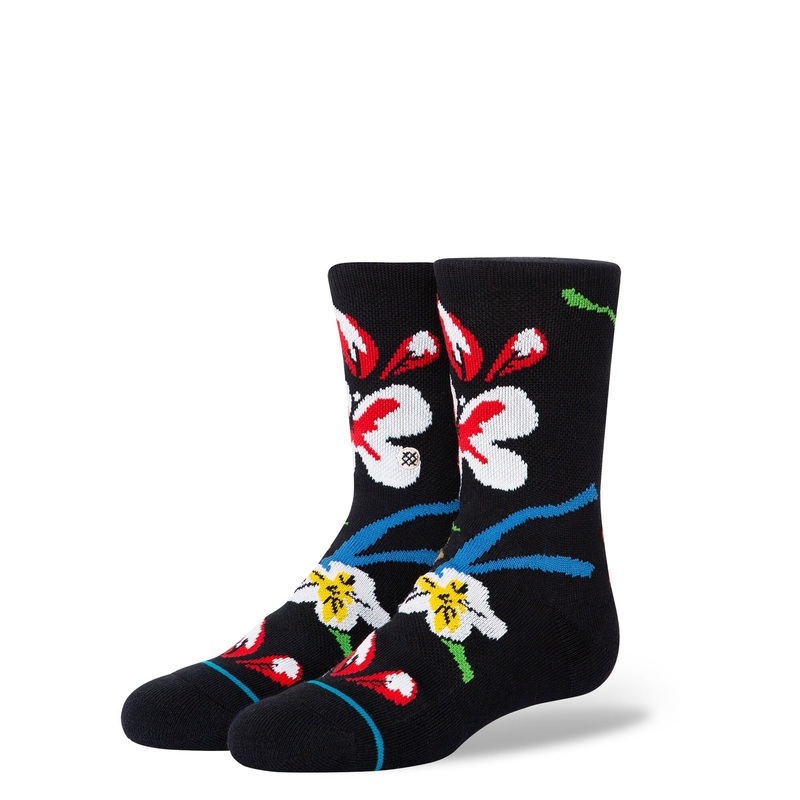 STANCE OUR ROOTS KIDS SOCK BLACK L