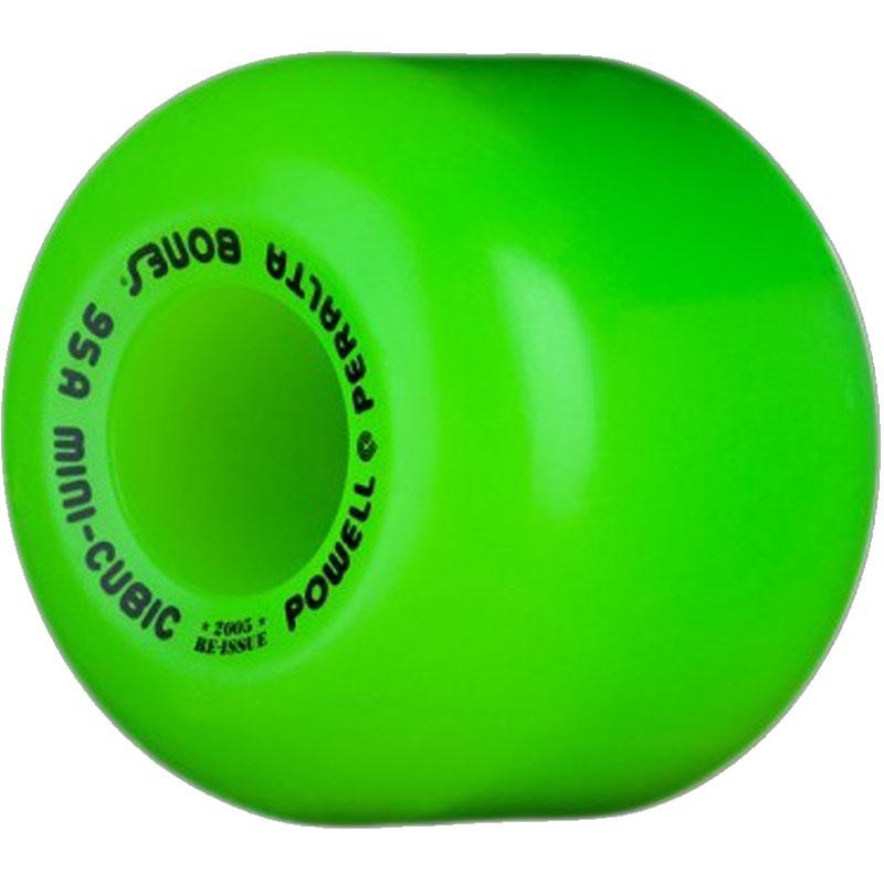 Powell-Peralta Mini Cubics 95A Skateboard Wheels – Green – 64mm