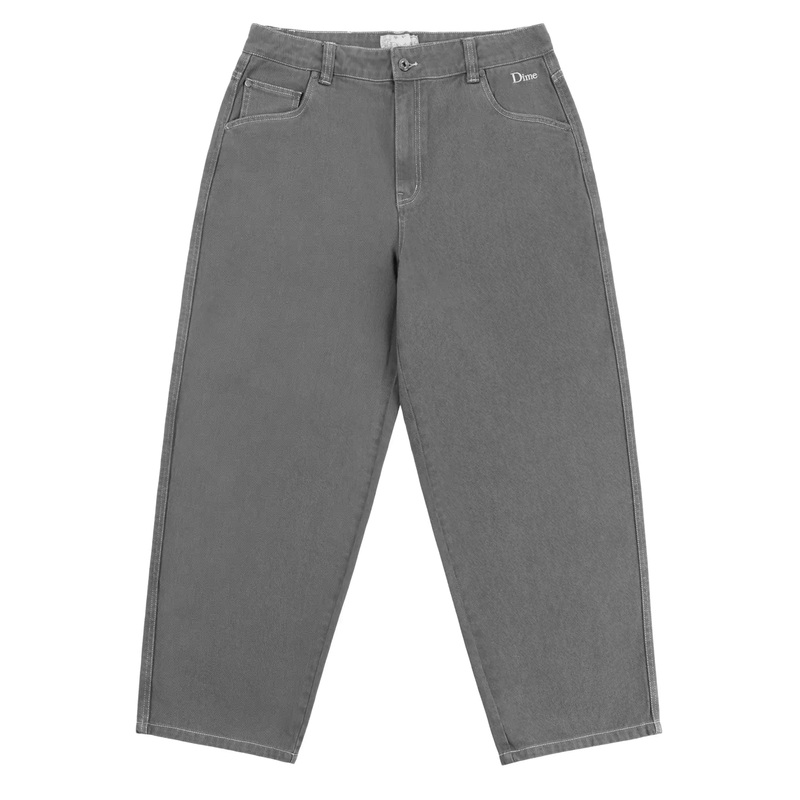 Dime Classic Baggy Denim Pants, dark gray dark gray 28″