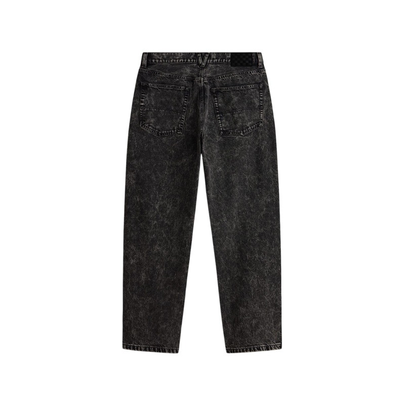 Check-5 Baggy Denim Pants – Stonewash Black 28