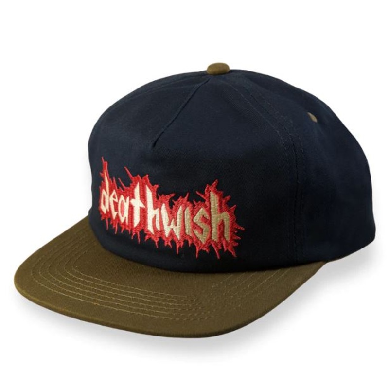 Deathwish Hat Rasco Navy Snapback