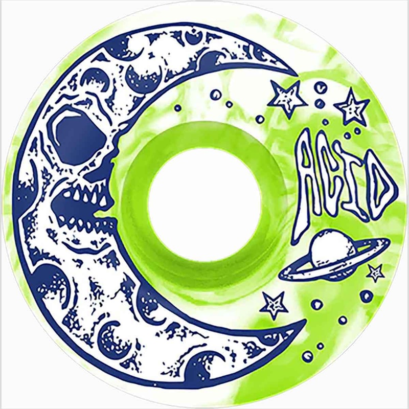Acid Wheel Type A Green Moon 54mm 99a