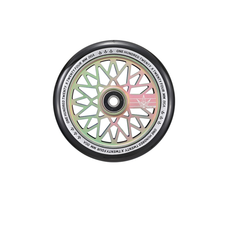 Envy Diamond Hollow Core Wheels 120mm MOS/Black 120mm MOS/Black