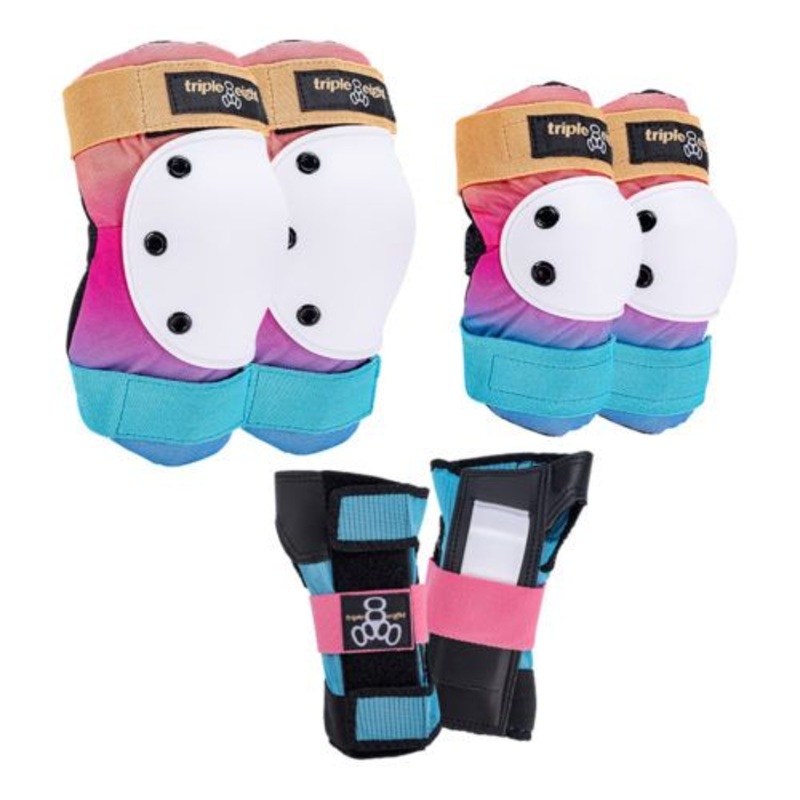 Triple 8 Saver Series Pad Set (Sunset) JR