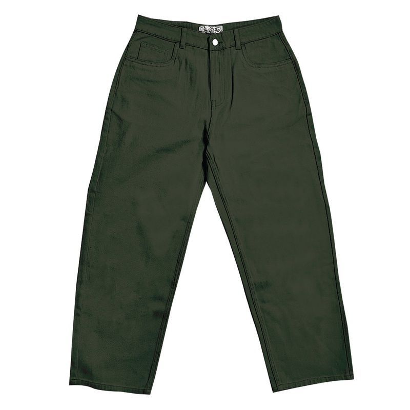 Wavy Pants – Army Green XS