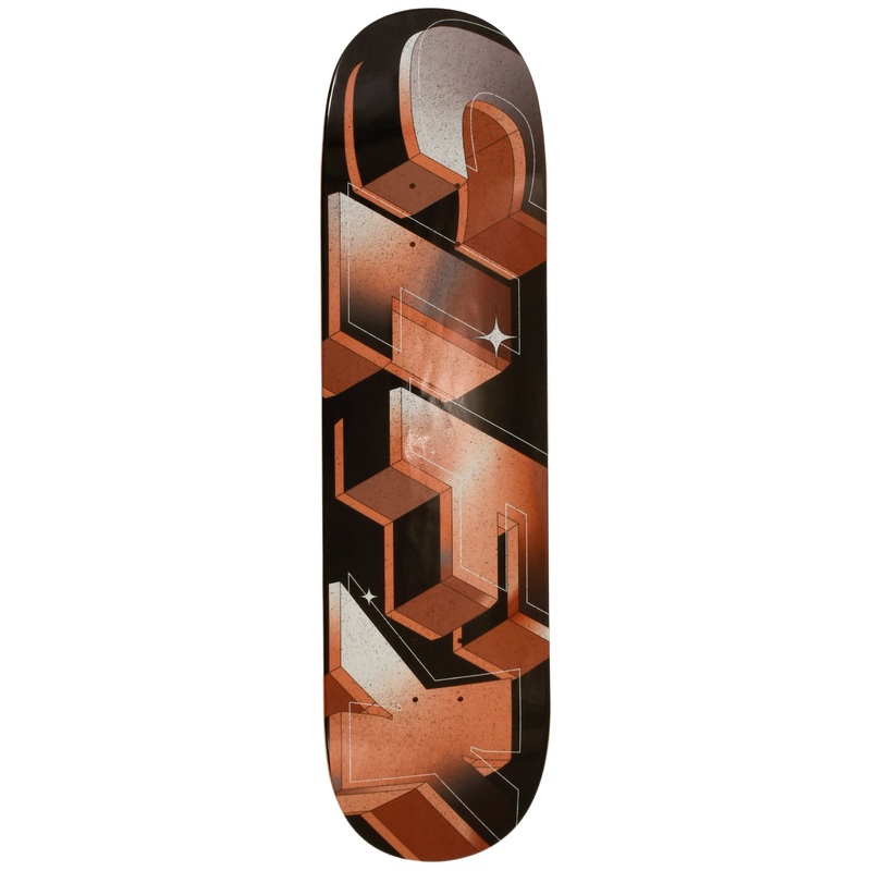 303 Boards – 3D CLFX Block Deck Orange (8.25″/8.75″) 8.25″