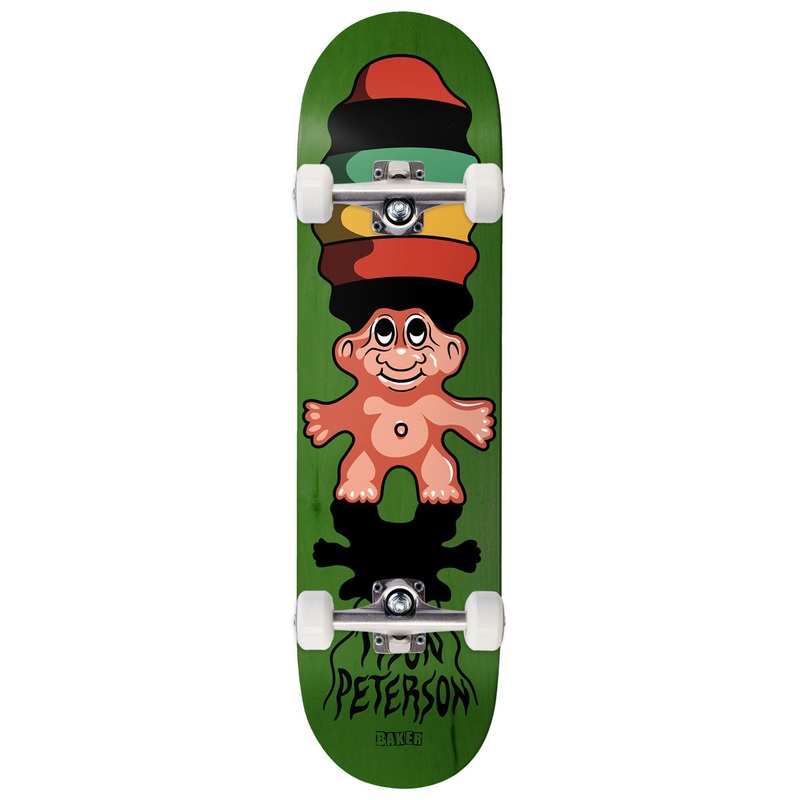 Baker Tyson Peterson Trollsafari Skateboard Complete – 8.25″