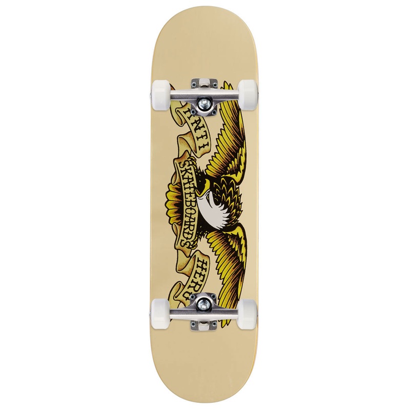 Anti-Hero Classic Eagle Skateboard Complete – Cream – 8.62″
