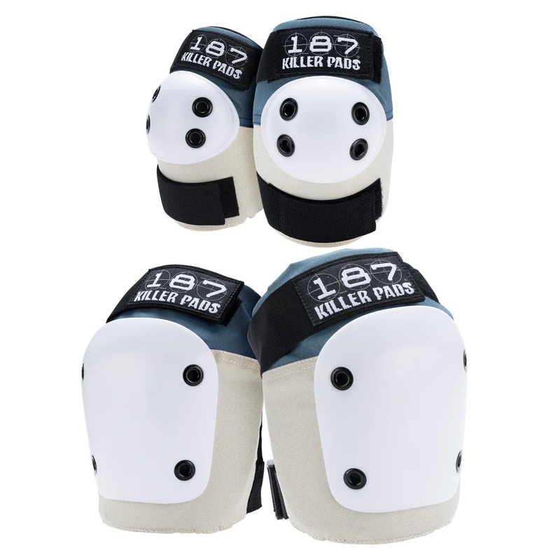 187 Killer Pads Six Pack Pads (Stone/Khaki) XS