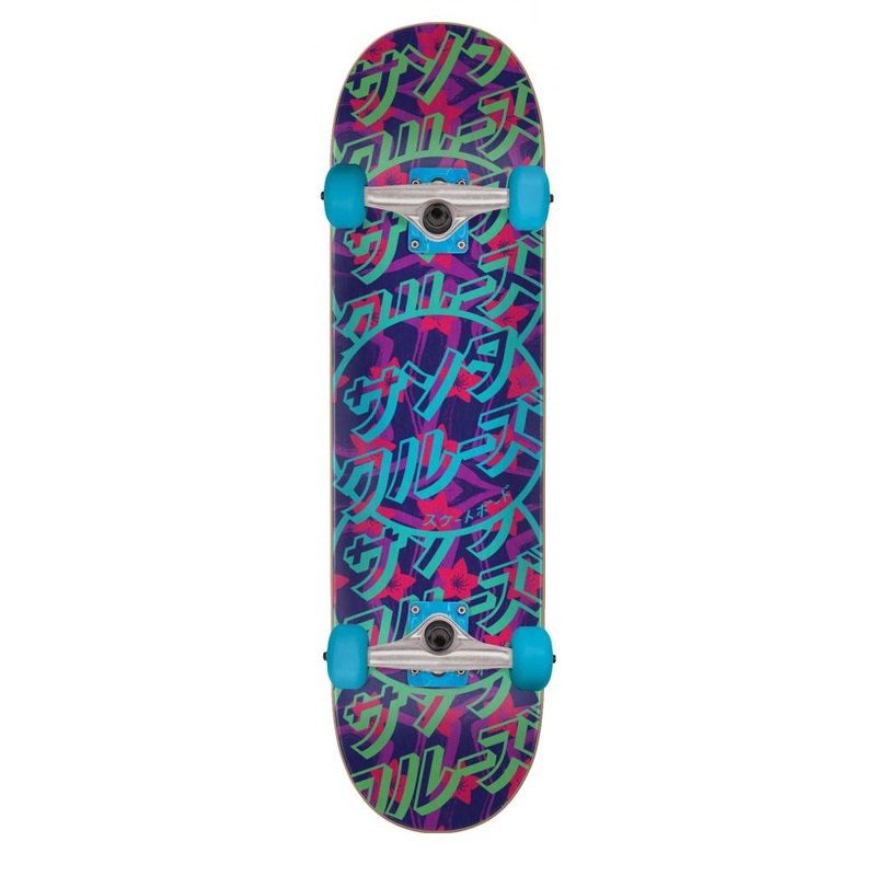 Santa Cruz Blossom Dot Complete Skateboard – 8″