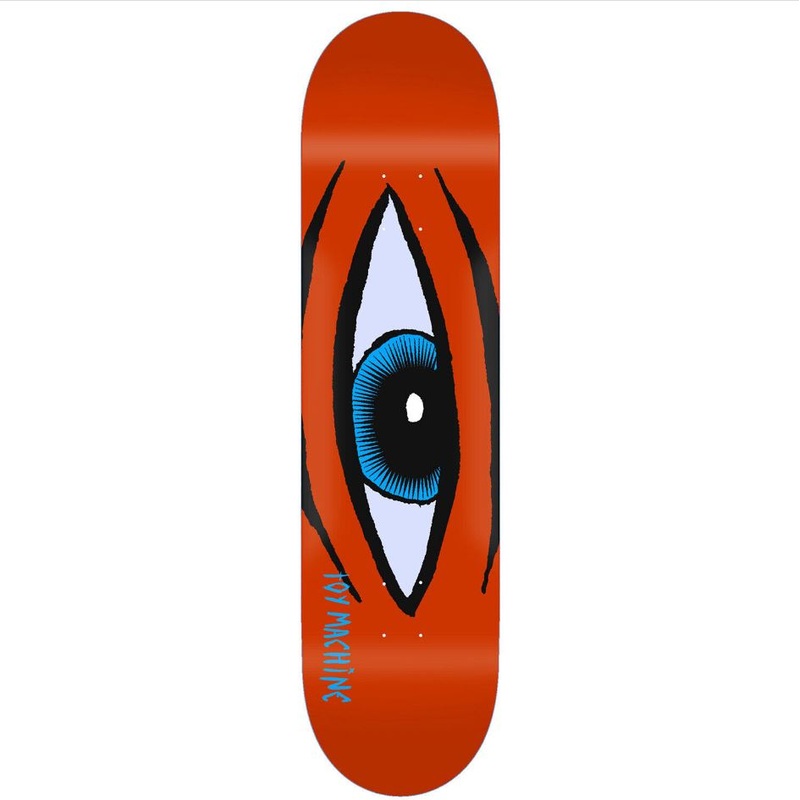 Toy Machine Deck Eye Red 7.63