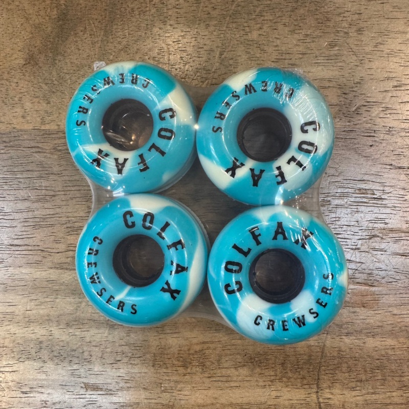 303 Boards – Colfax Crewser Cruiser 56mm Wheels (Blue/White) 56mm