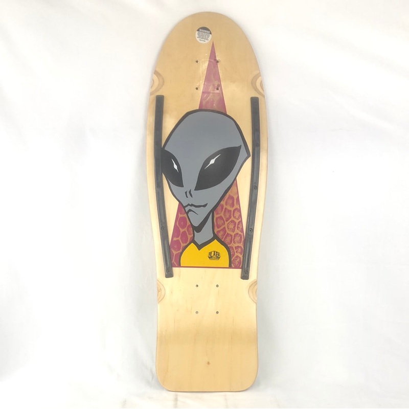 Alien Workshop Alien Abduction Multi Color 9.5″ Shaped And Gripped With Rails Skateboard Deck 9.5″