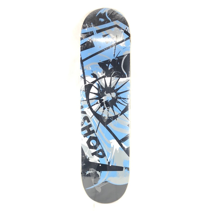 Alien Workshop Alien Logo Black/Blue/Grey/White Size 8.0 Skateboard Deck 8.0″
