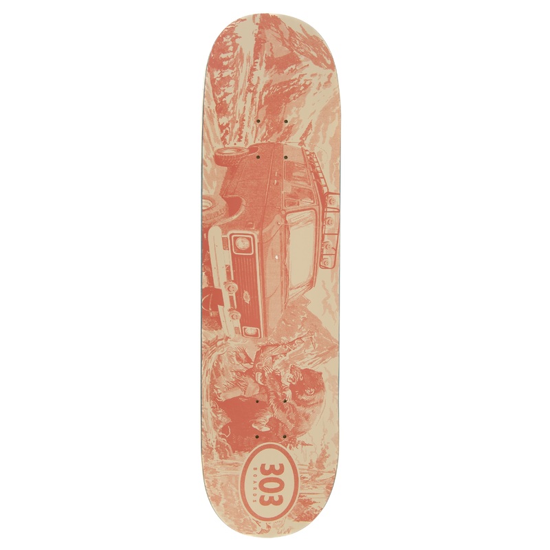 303 Boards – 303 Vantasy Deck (Red) *SALE 8″