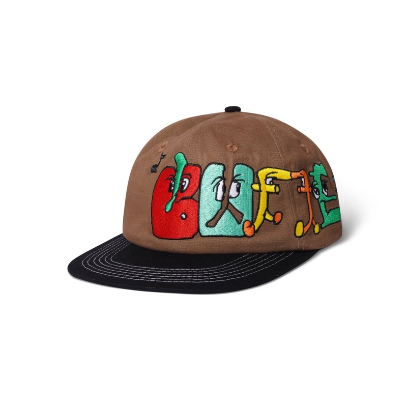 Zorched 6 Panel Cap – Brown/Black