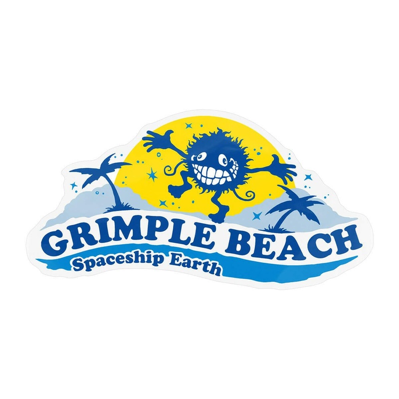 Anti Hero – Grimple Spaceship Earth 5″ Sticker