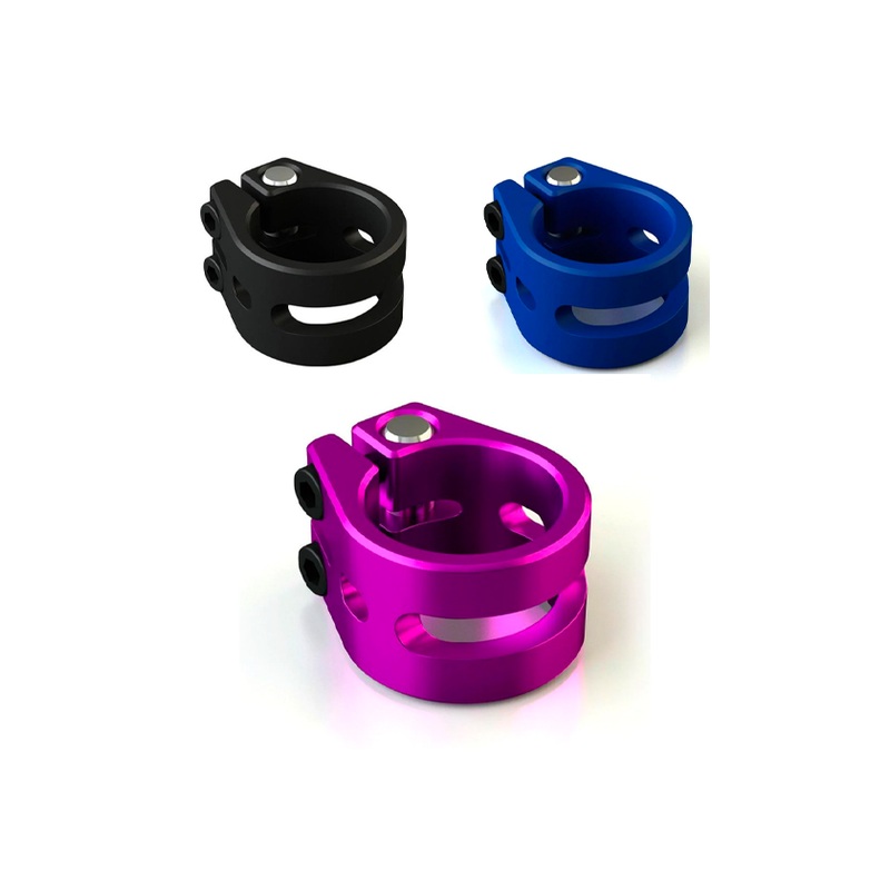 Sacrifice Nutron 2 Bolt Collar Clamp Purple Blue