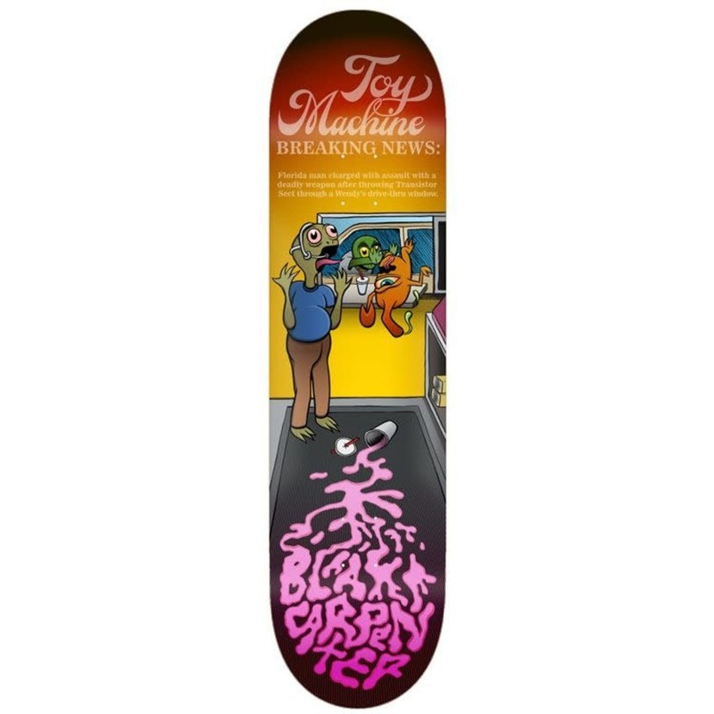 Toy Machine Deck 8.5 Carpenter Drive Thru