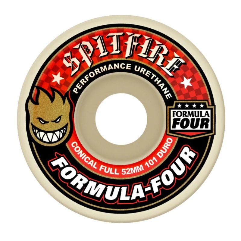 Spitfire Wheels – F4 101A Conical Full Shape (Various Sizes) 52mm