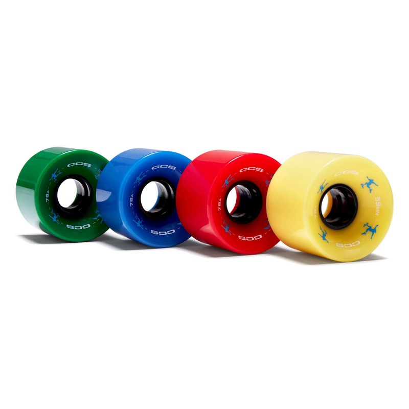 CCS Retro Cruiser 78a Skateboard Wheels – Multi – 59mm