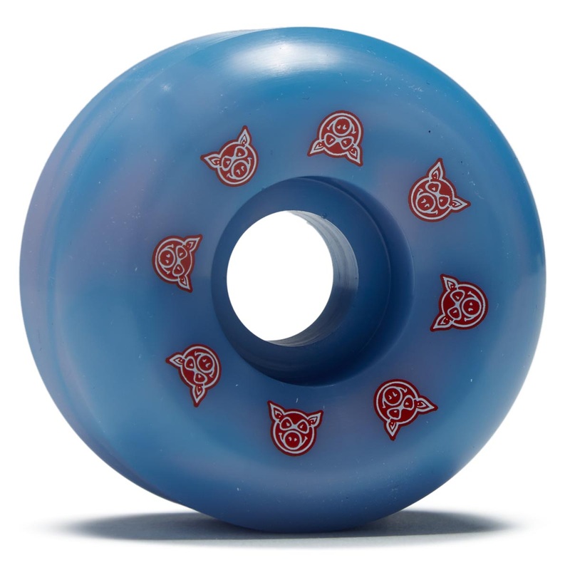 Pig Conical Swirl 95a Skateboard Wheels – 53mm