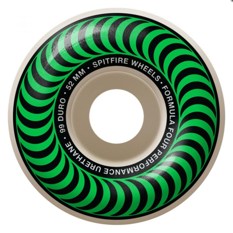 Spitfire Wheels – F4 99A Classic Shape (Various Sizes) 51mm