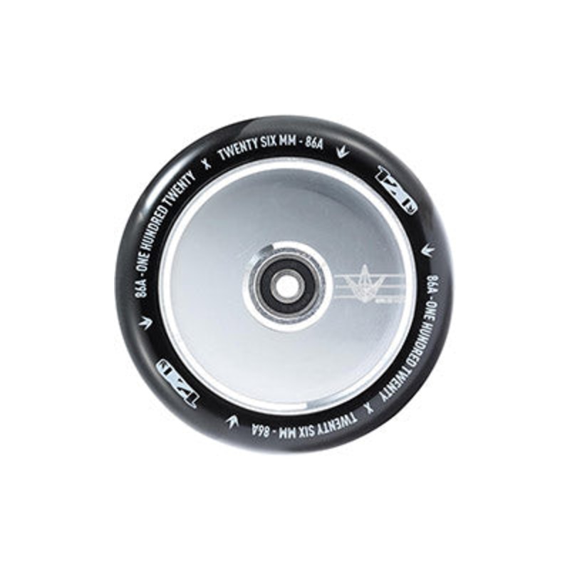 Envy Hollow Core Scooter Wheels 120mm Polished Black 120mm Polished Black