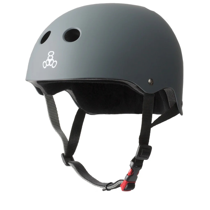 Triple 8 Certified SweatSaver Helmet (Carbon Matte) XS/S