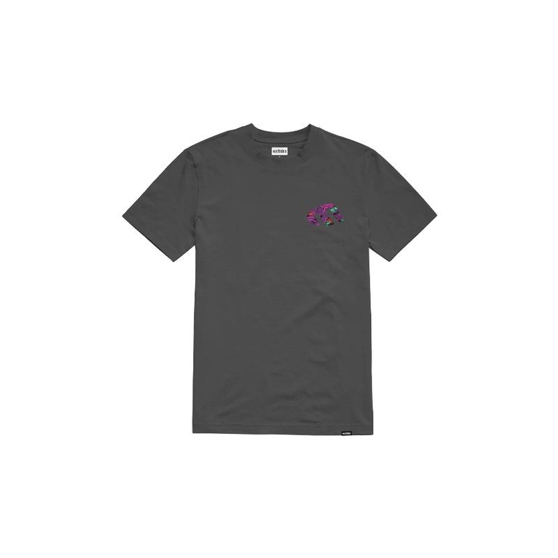 Etnies Tropical Mens T-Shirt Worn Black Small Worn Black