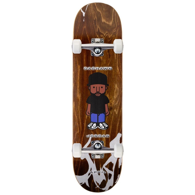 April Dashawn Jordan Character Skateboard Complete – 8.38″